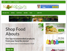 Tablet Screenshot of foodabouts.com